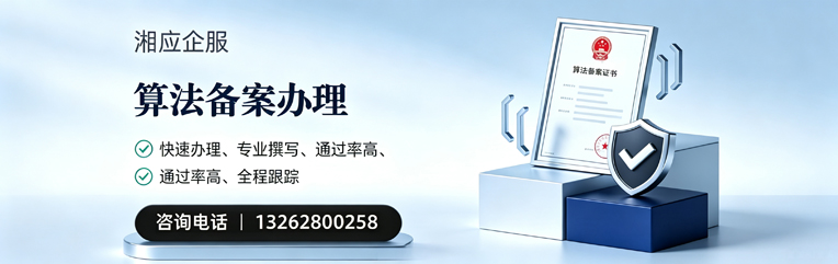 揭阳算法备案申报服务