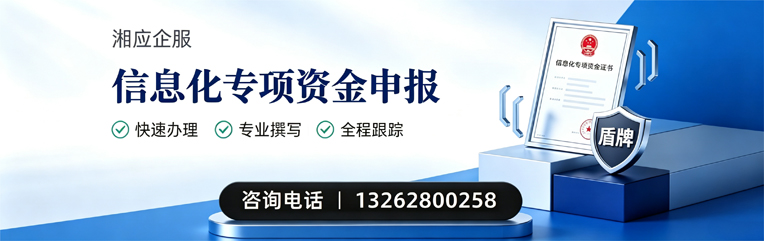 揭阳信息化专项资金申报服务