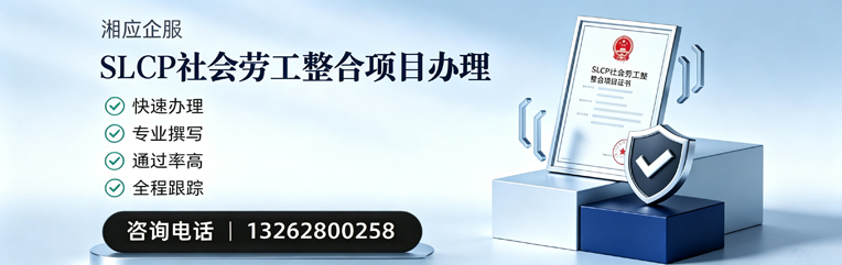 揭阳SLCP社会劳工整合项目申报服务