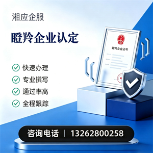 揭阳瞪羚企业认定申报服务