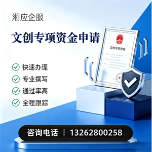 揭阳文创专项资金申报服务